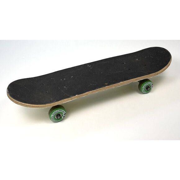 KRYPTONICS 22"x5.75" Locker Board SKATEBOARD Yellow Blue Skull 50mm Wheels - Picture 3 of 10